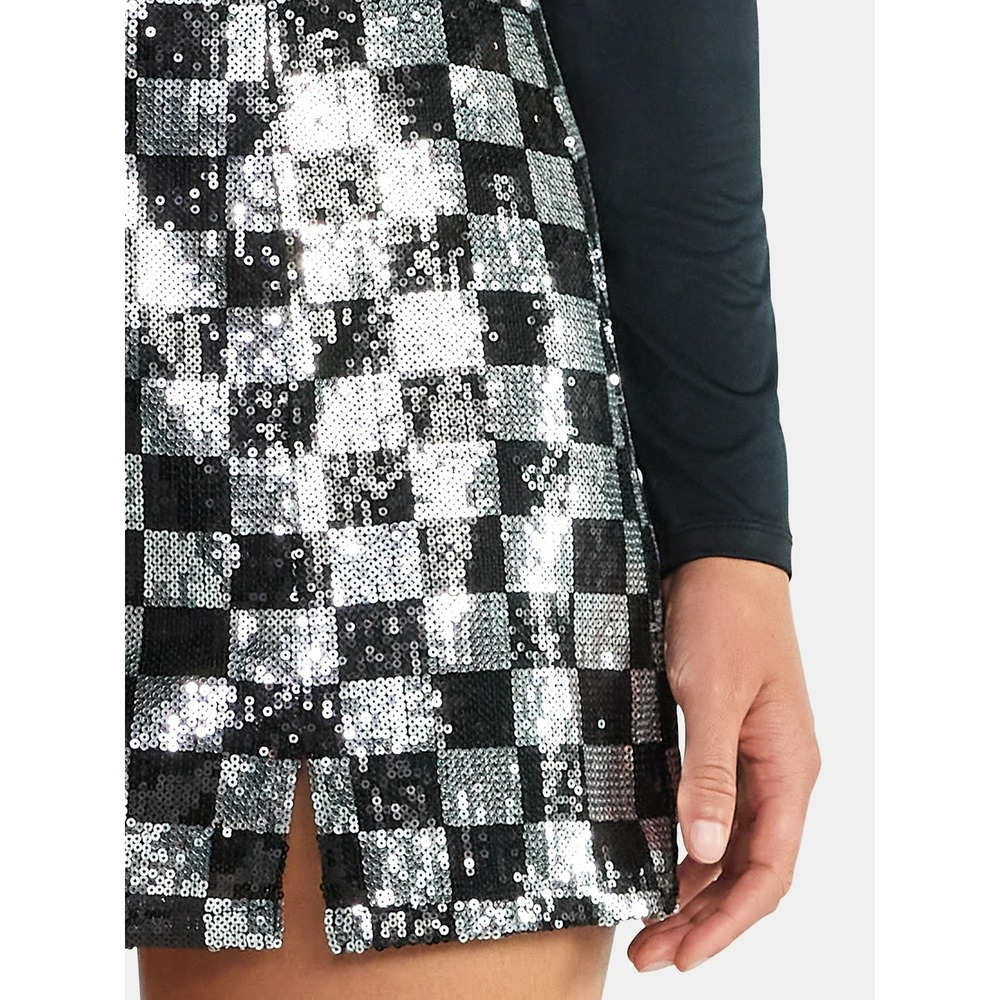 Madden NYC Women's Sequin Mini Skirt XXS - Picture 3 of 7